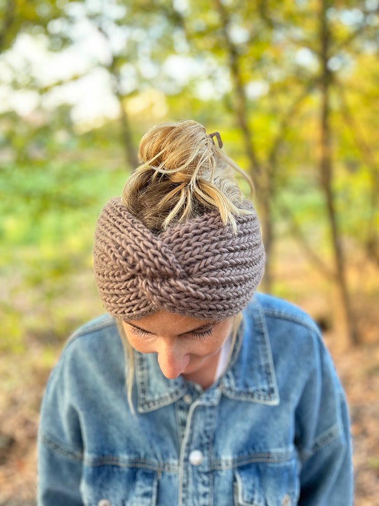 Headband Knitting Pattern (Fisherman's Rib Stitch) – Handy Little