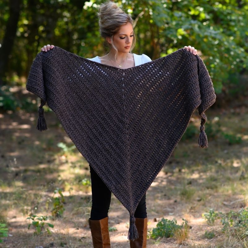 Fringe Ideas How To Add Tassels To Knitted Scarf Crochet Fringe