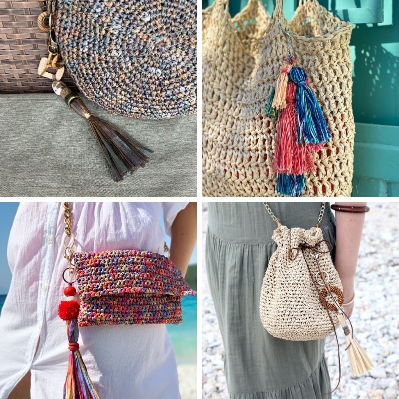 Crossbody Bag Crochet Pattern - Tiki – Handy Little Me Shop