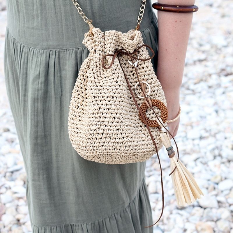 Crochet Bucket Bag (Small) - Free Crochet Patterns