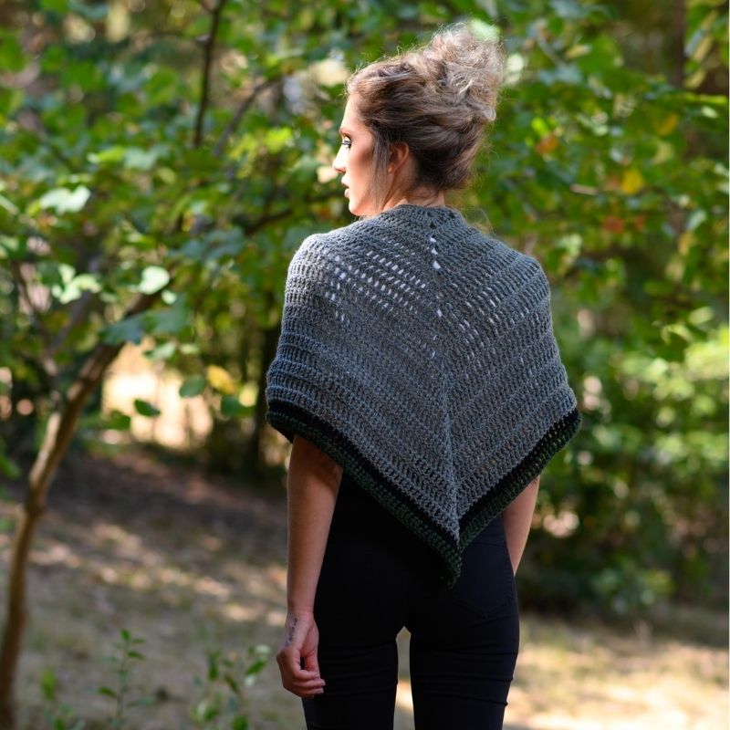 Outlander Claire's Rent Shawl Crochet Pattern