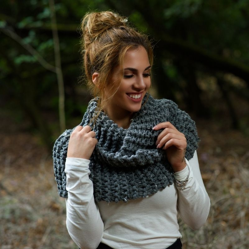 The Chunky Knit Infinity Scarf