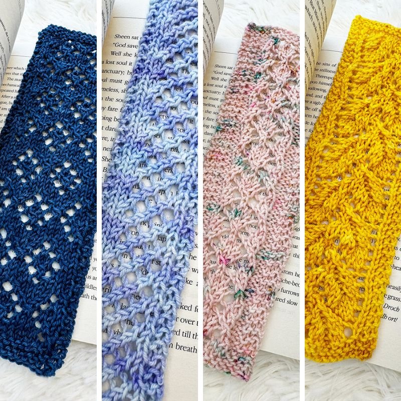 Knitted Bookmarks - Handy Little Me Shop
