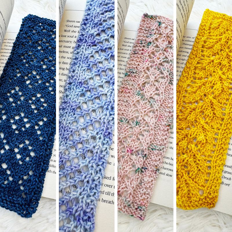 Knitted Bookmarks