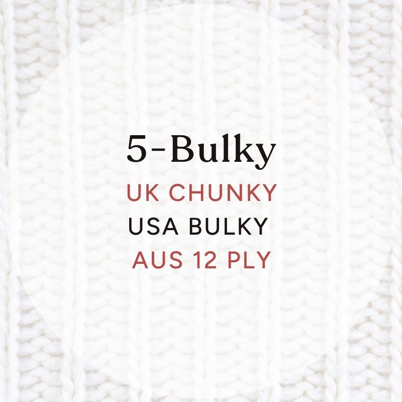 5 - Bulky Yarn Patterns - Handy Little Me Shop