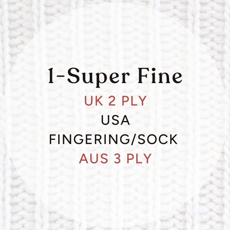 1 - Super Fine Yarn Patterns - Handy Little Me Shop
