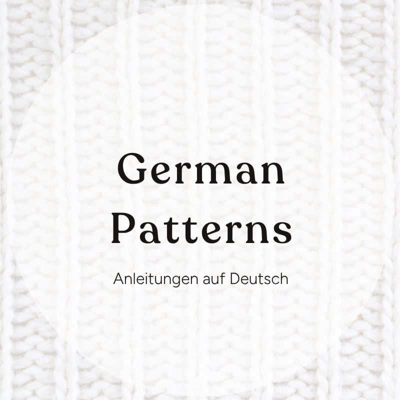 German Patterns — Anleitungen auf Deutsch - Handy Little Me Shop