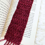 All Too Well Scarf Bookmark Knitting Pattern