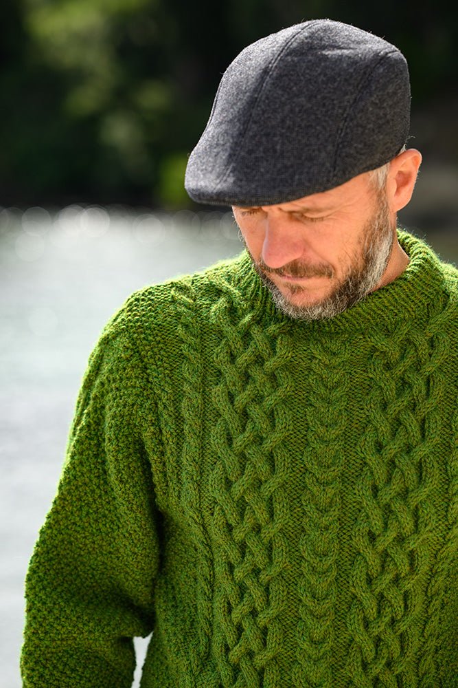 Stormbraid Sweater Knitting Pattern – Men’s Aran Cable Sweater (PDF) - Handy Little Me Shop