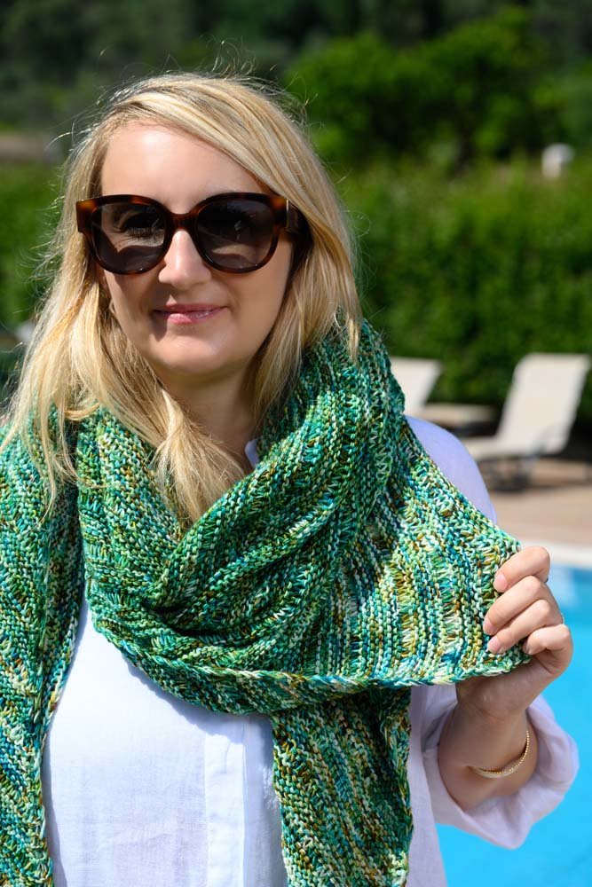Shades Of Water Shawl Knitting Pattern - Handy Little Me Shop