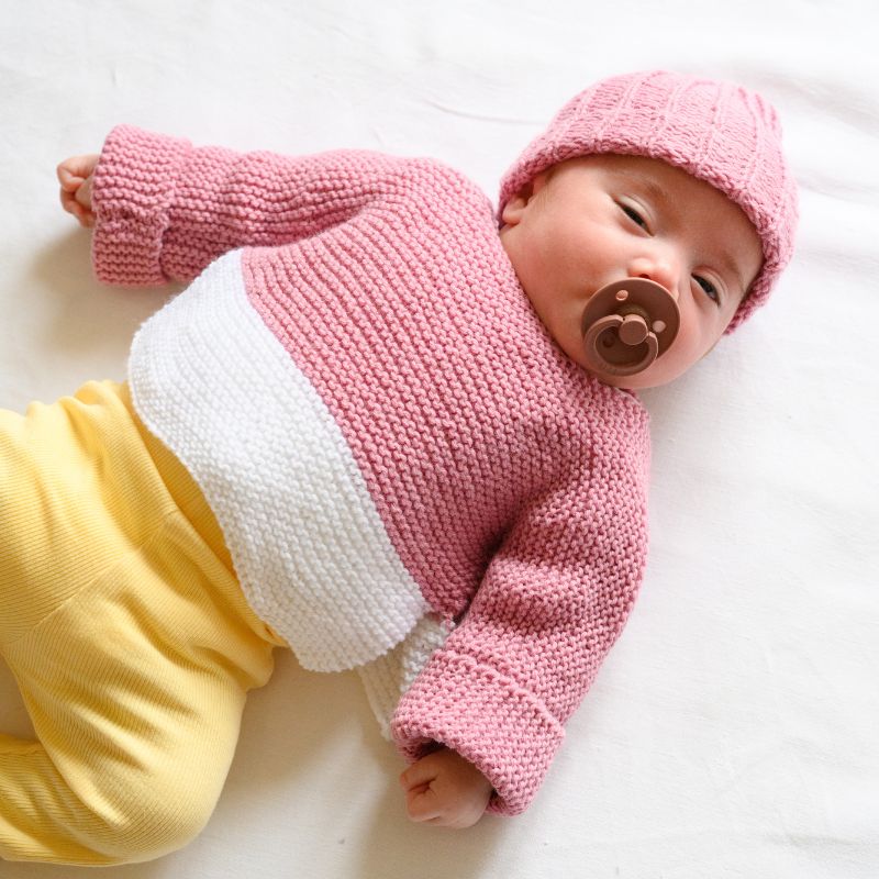 Baby Sweater Knitting Pattern