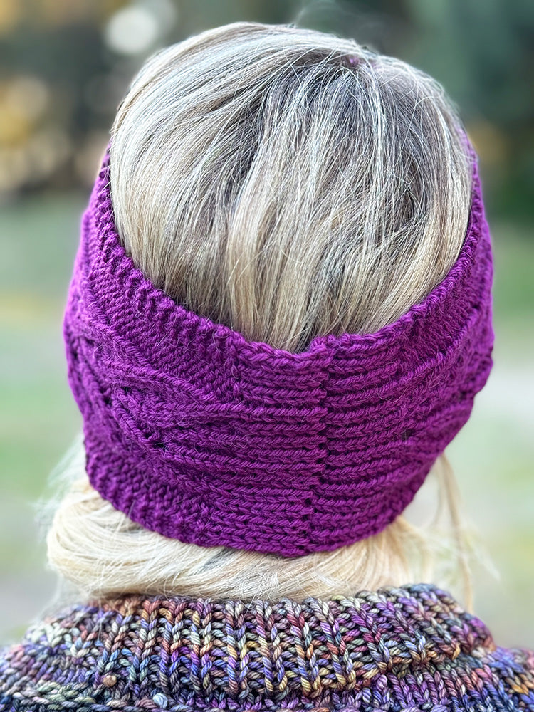 Woodland Whispers Headband Knitting Pattern