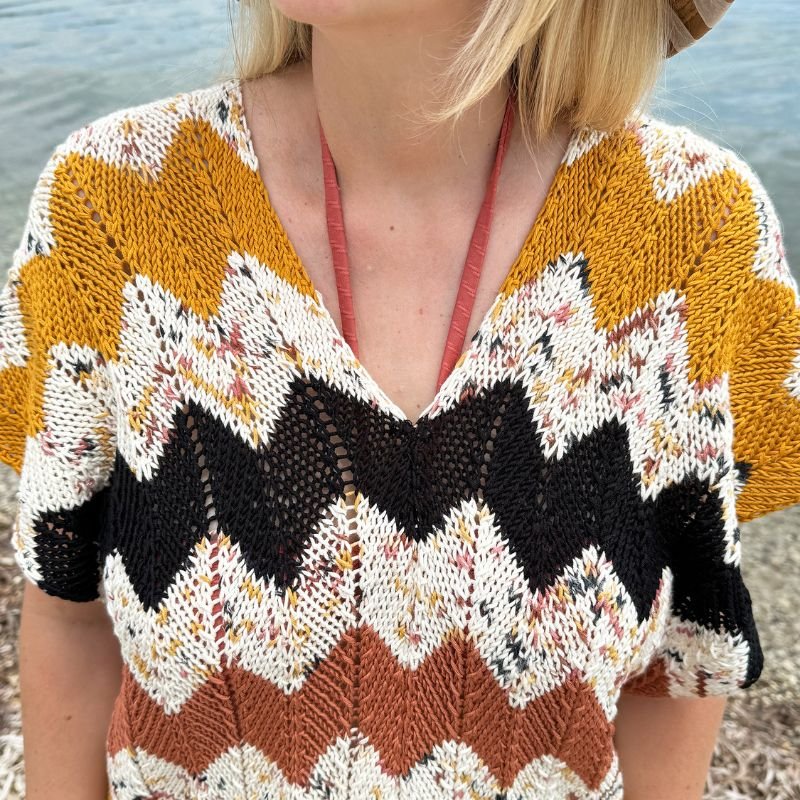 Beach Cover Up Knitting Pattern - Handy Little Me Shop