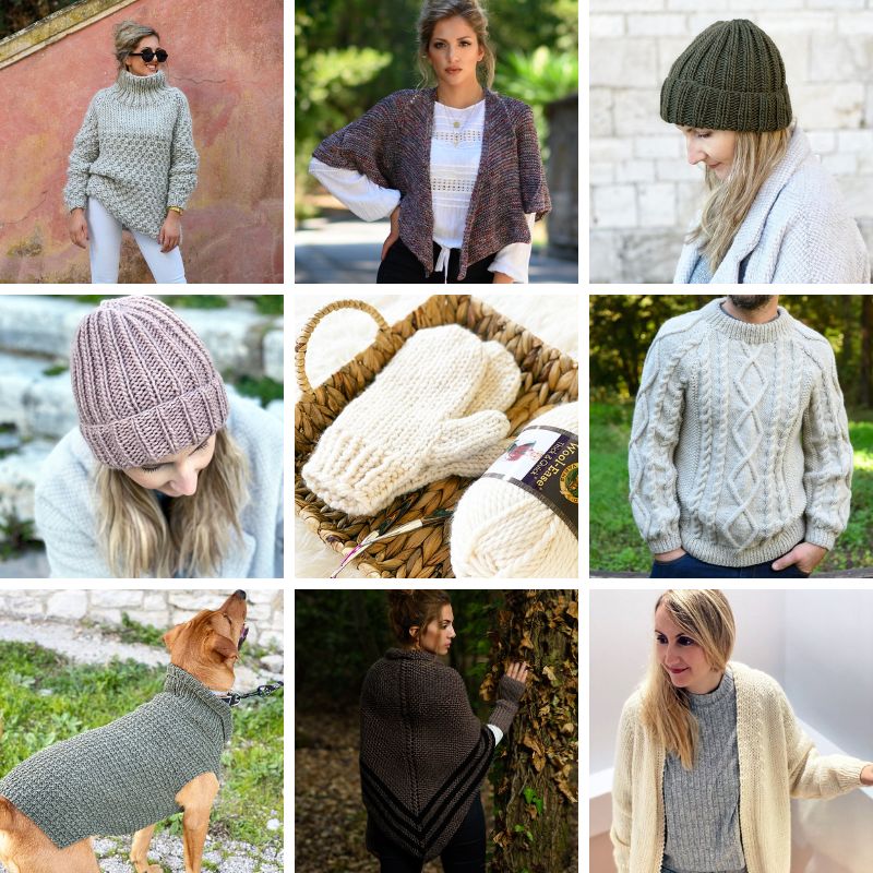 Bestseller Knitting Pattern Bundle – Handy Little Me Shop
