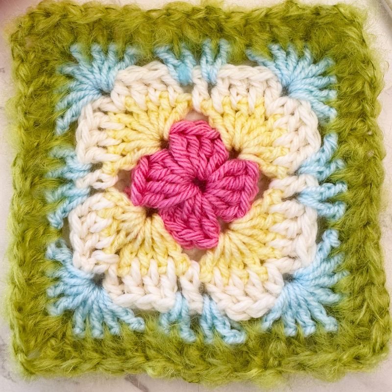 Scrap Yarn Granny Squares – 6 Crochet Patterns E - Book - Handy Little Me Shop