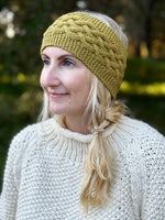 Celtic Cable Headband Knitting Pattern