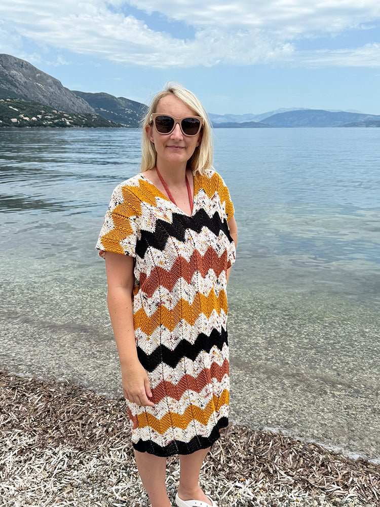 Beach Cover Up Knitting Pattern - Handy Little Me Shop