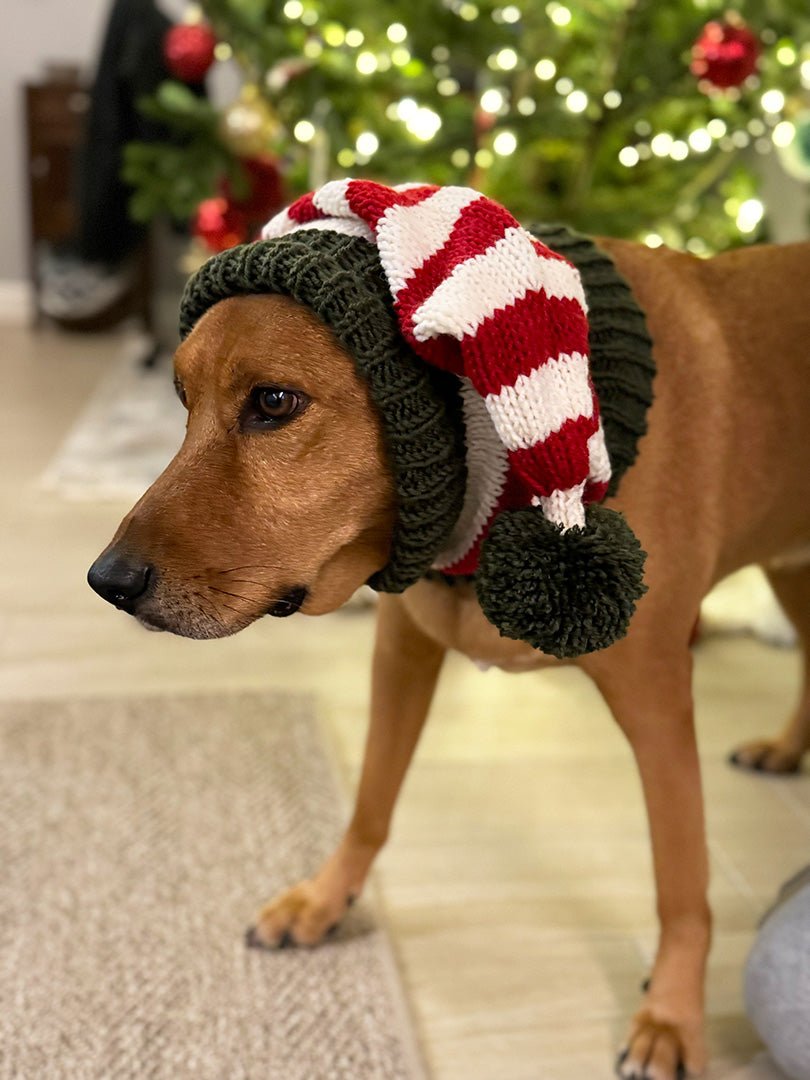 Dog Elf Hat Knitting Pattern - Handy Little Me Shop