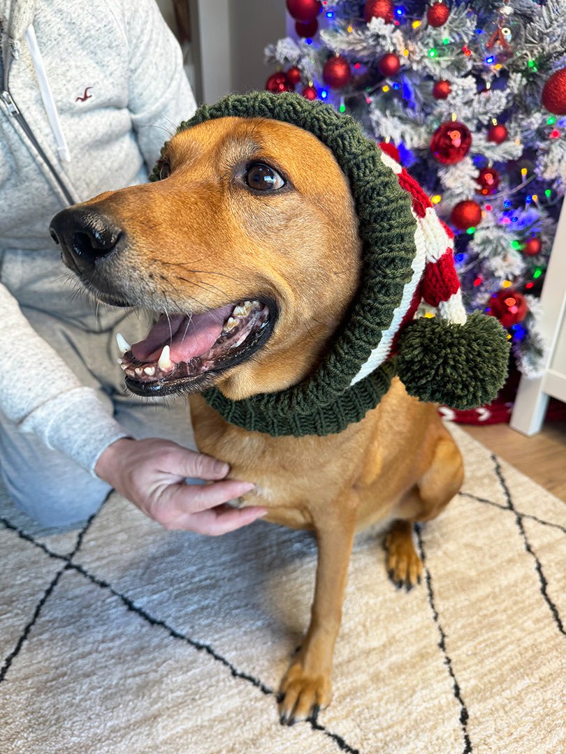 Dog Elf Hat Knitting Pattern - Handy Little Me Shop