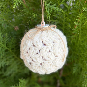 Crochet Christmas Bauble Cover Pattern - Handy Little Me Shop
