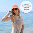 Crochet Summer Hat Pattern Bundle - Handy Little Me Shop