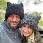 Crochet Cat Ear Hat Pattern – Easy Beanie in 5 Sizes for Kids & Adults