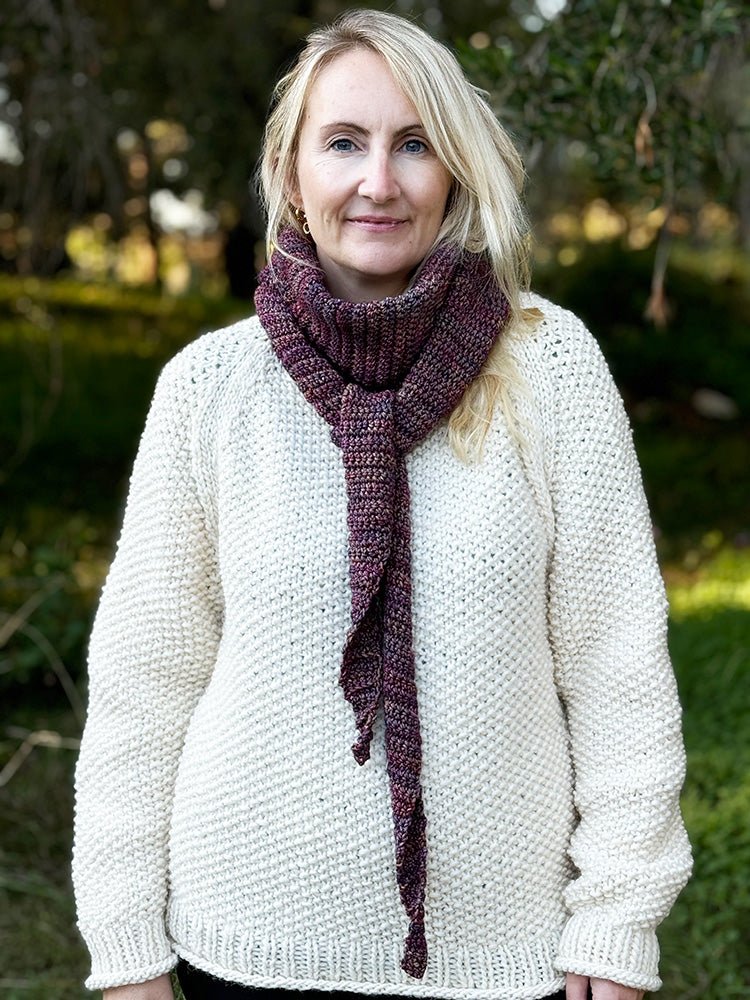 Crochet Skinny Scarf Pattern - Handy Little Me Shop