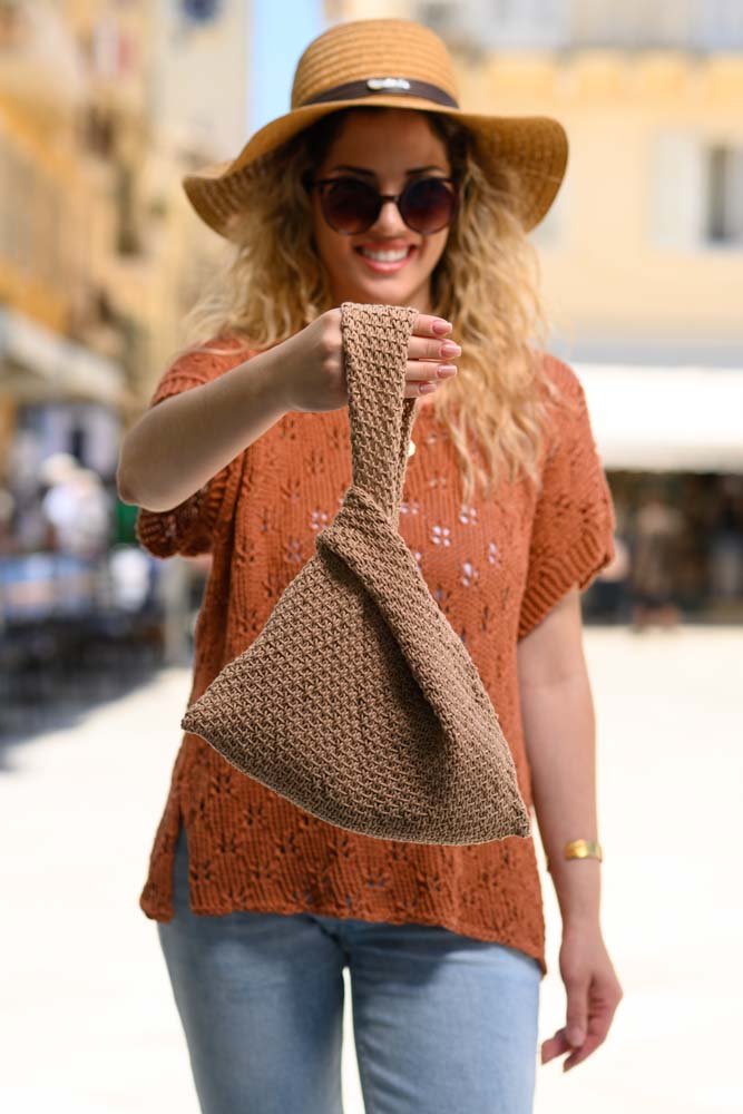 Japanese Knot Bag Knitting Pattern - Handy Little Me Shop