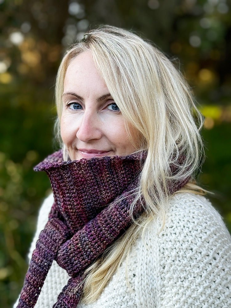 Crochet Skinny Scarf Pattern - Handy Little Me Shop
