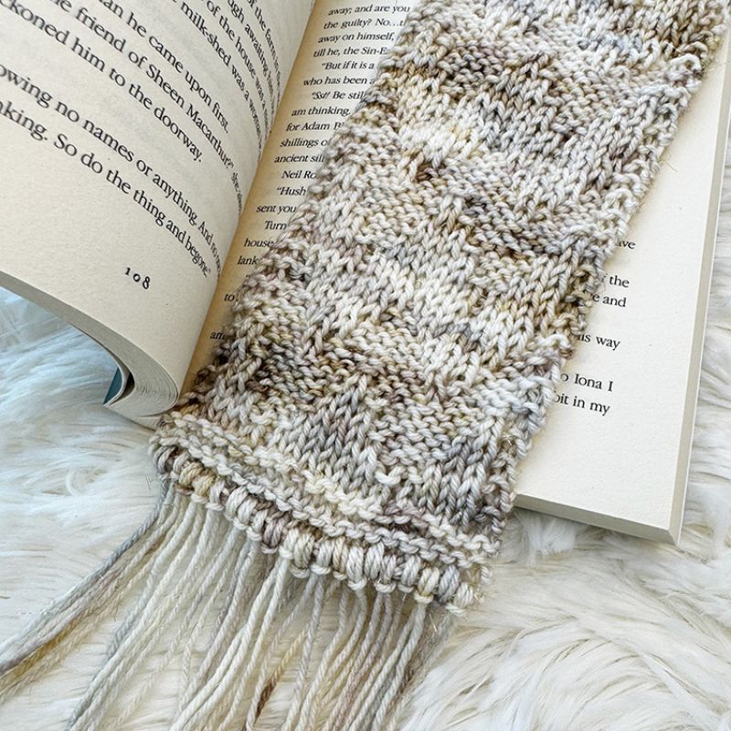 Fearless Bookmark Knitting Pattern - Handy Little Me Shop