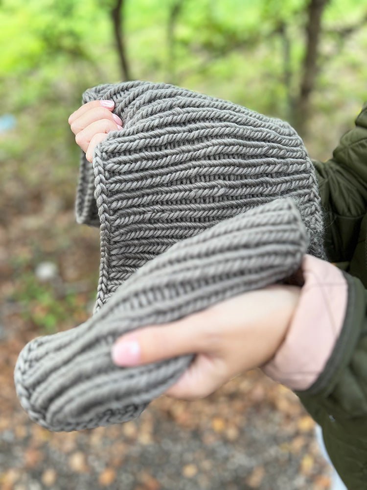 Infinity Scarf Knitting Pattern (Fisherman's Rib Stitch) - Handy Little Me Shop