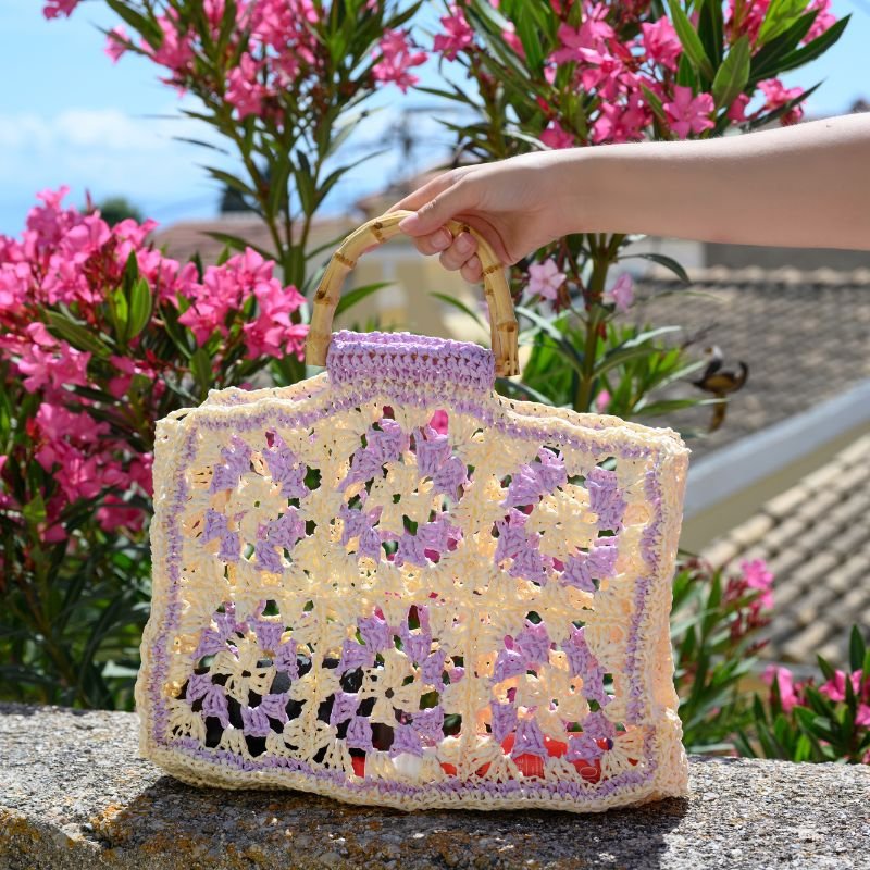 Granny Square Bag Crochet Pattern - Handy Little Me Shop