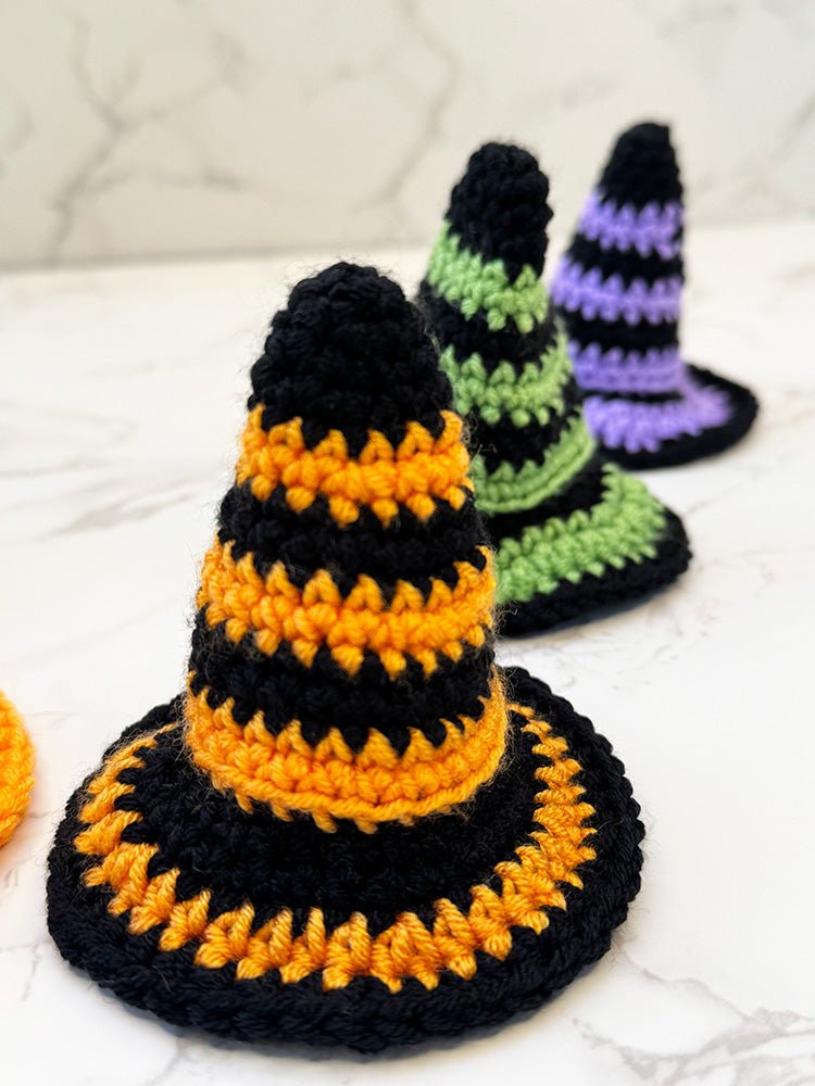 Crochet Mini Witch Hat Pattern - Handy Little Me Shop
