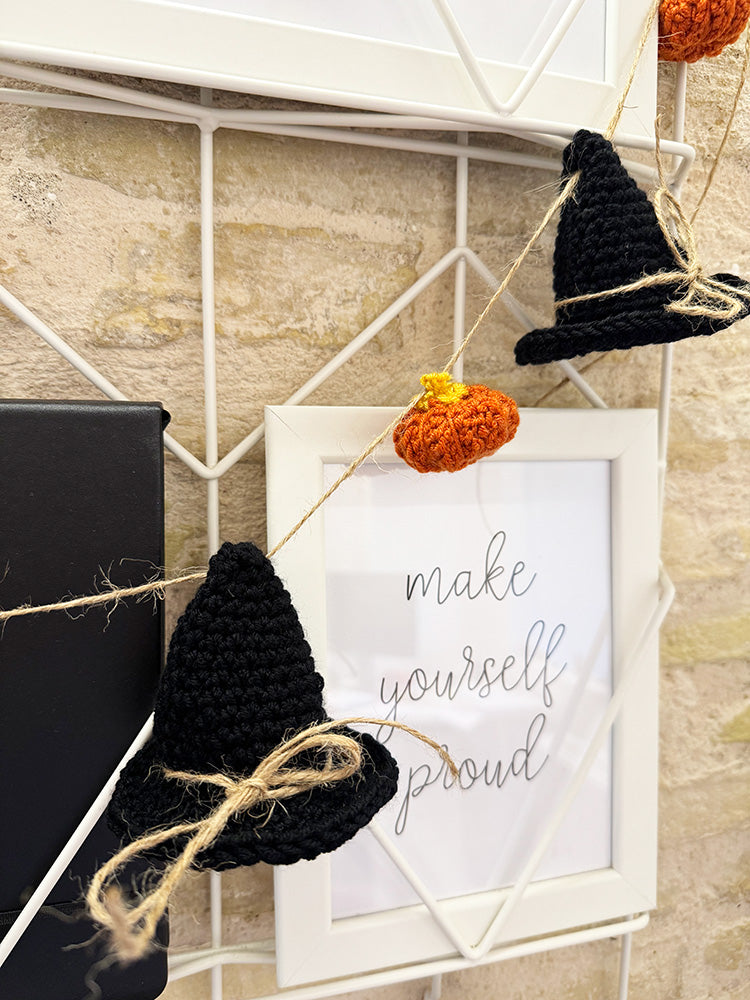 Crochet Halloween Garland Pattern