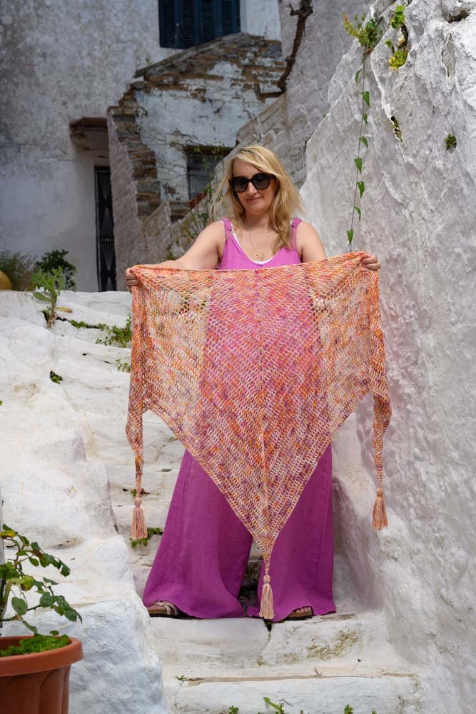 Diana Shawl Crochet Pattern - Handy Little Me Shop