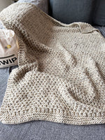 Beginner Blanket Knitting Pattern (Irish Moss Stitch)