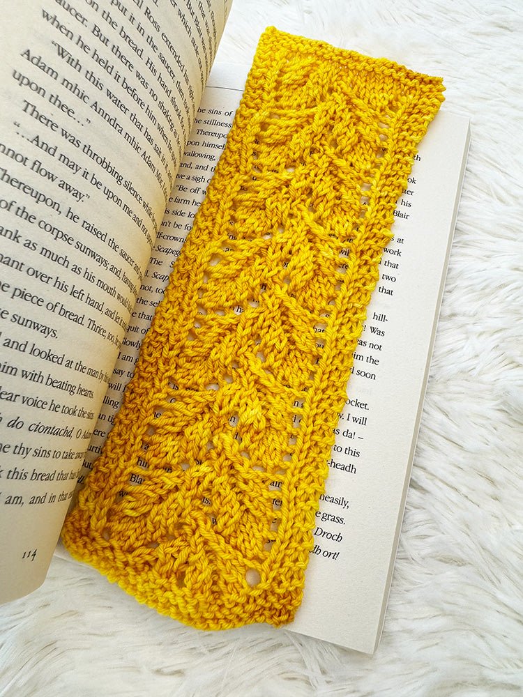 Autumn Leaves + Evermore: Lace Bookmark - Handy Little Me Shop
