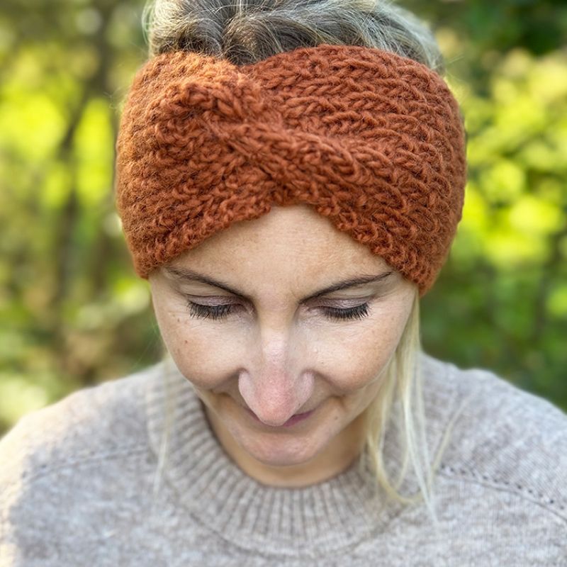 Twist Headband Knitting Pattern