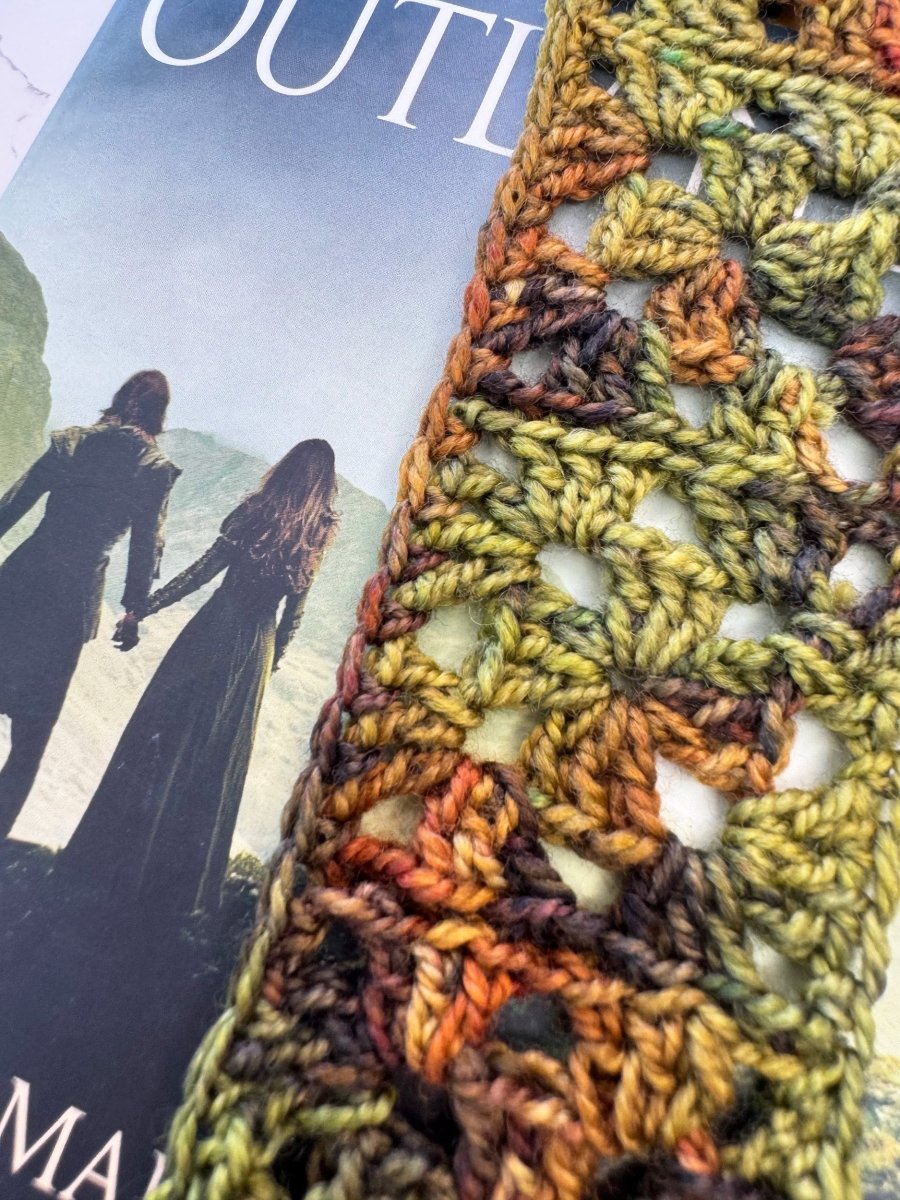 Granny Square Crochet Bookmark Pattern - Handy Little Me Shop