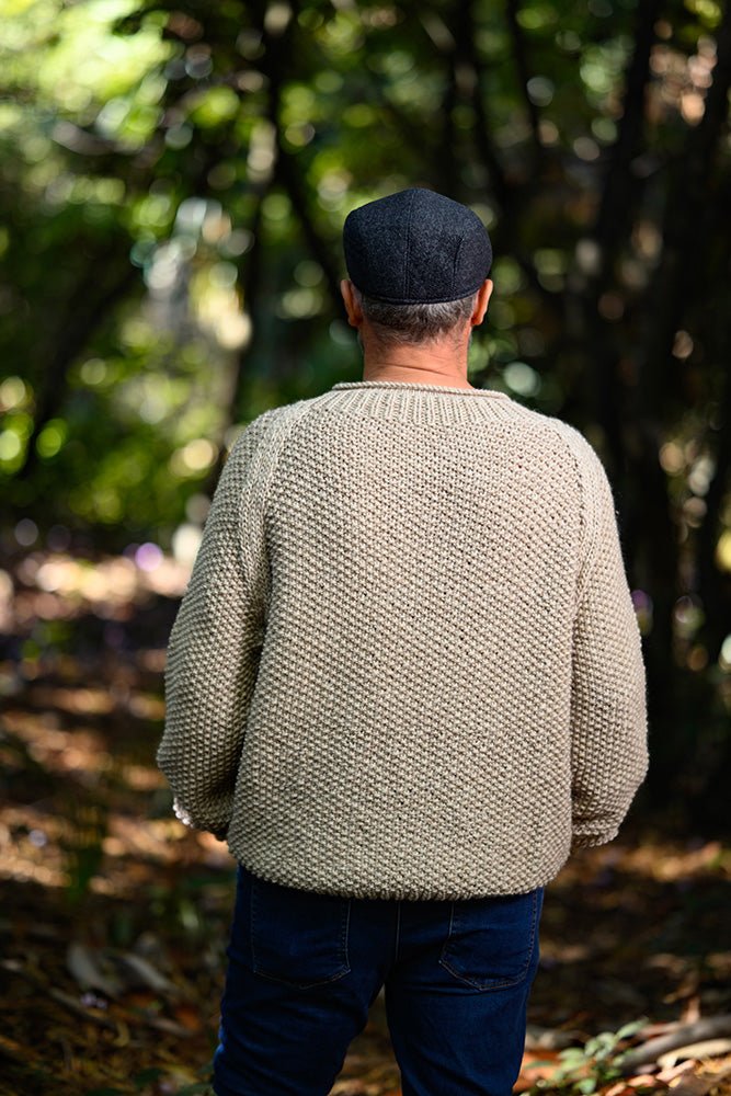 Cozy Cabin Sweater Knitting Pattern (Men's) - Handy Little Me Shop