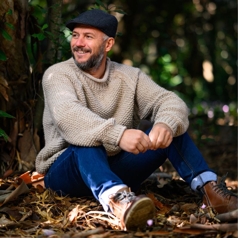 Cozy Cabin Sweater Knitting Pattern (Men's) - Handy Little Me Shop