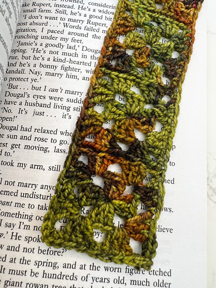 Granny Square Crochet Bookmark Pattern - Handy Little Me Shop