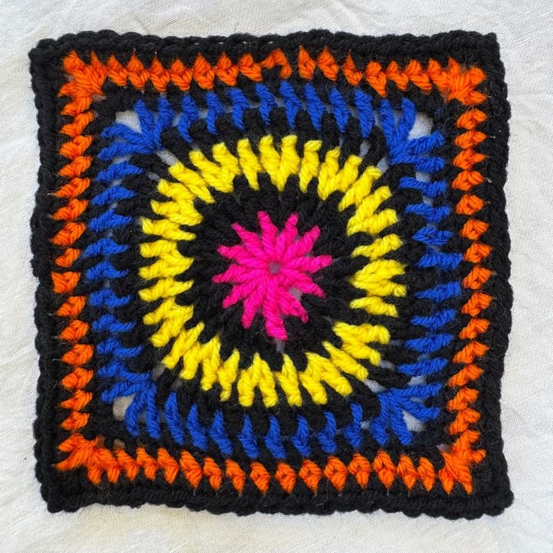 Scrap Yarn Granny Squares – 6 Crochet Patterns E - Book - Handy Little Me Shop