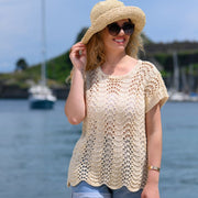 The Calliope Tee Knitting Pattern (Ripple Stitch) - Handy Little Me Shop