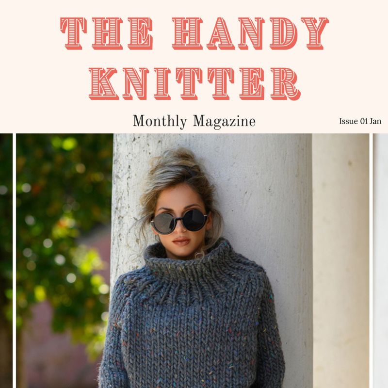 The Handy Knitter Issue 1 - Jan (Second Edition) - Handy Little Me Shop