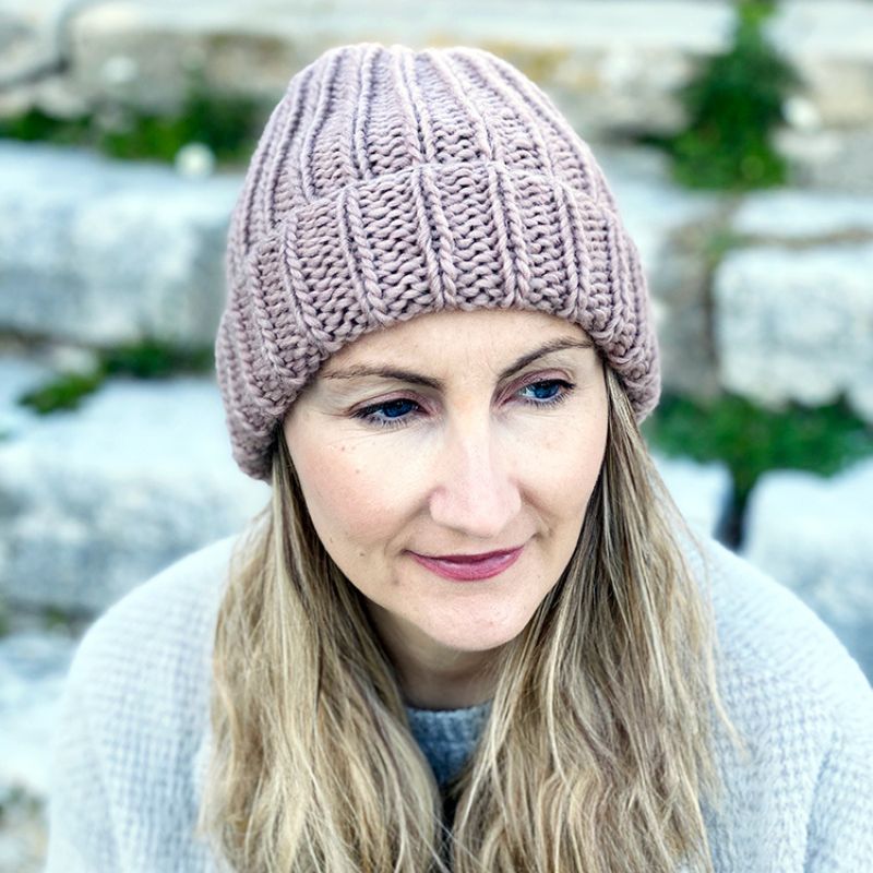 Beginner Beanie Hat Knitting Pattern - Handy Little Me Shop