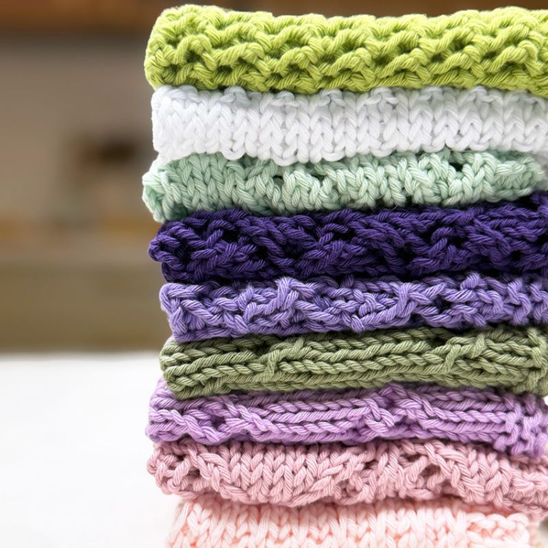 The Ton & Tea Dishcloth Collection (10 PDFs) - Handy Little Me Shop