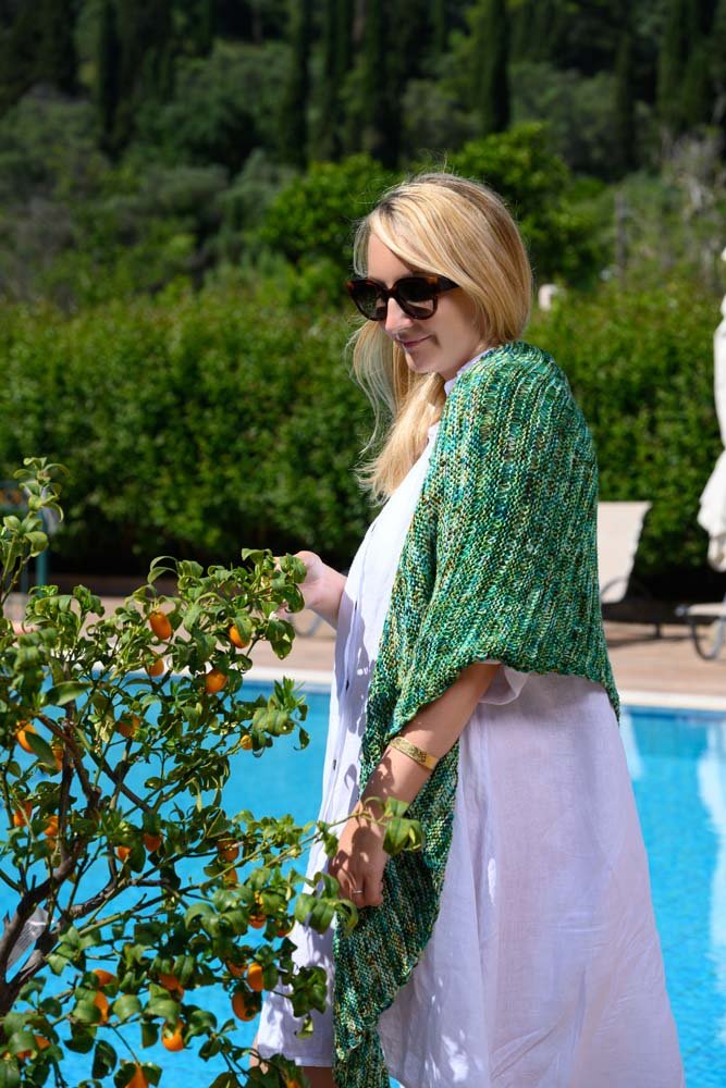 Shades Of Water Shawl Knitting Pattern - Handy Little Me Shop