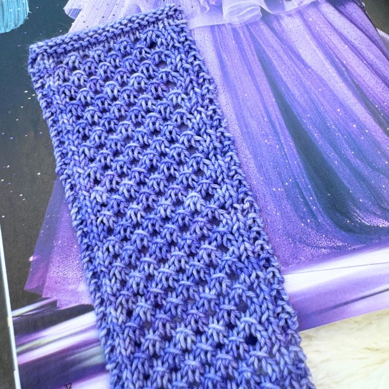 Speak Now Bookmark Knitting Pattern