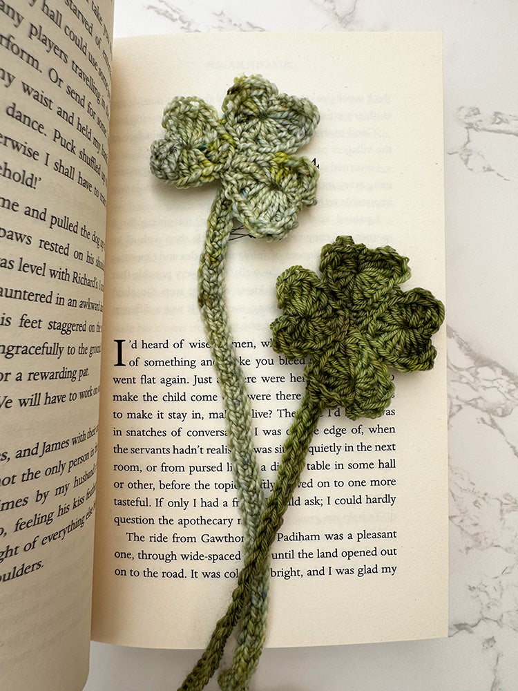 Shamrock Crochet Pattern Bookmark Handy Little Me Shop shamrock-crochet-pattern-bookmark-handy-little-me-shop